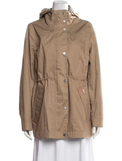 Pre-owned Hunter Utility Jacket In Neutrals