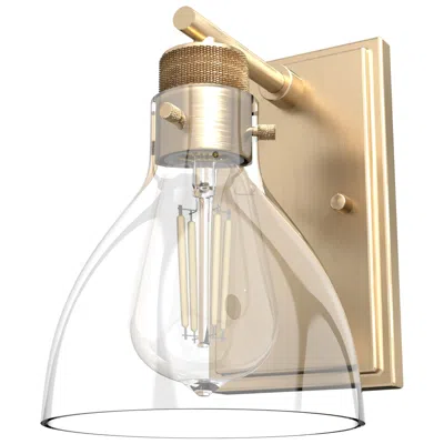 Hunter Van Nuys Wall Sconce Ag In Gold