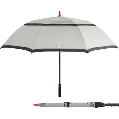 Hunter Vented Stick Umbrella In Gray