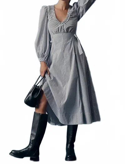 Hunter Vera Dress In Striped In Multi