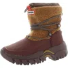 Hunter Wanderer Short Womens Faux Fur Cold Weather Winter & Snow Boots In Multi