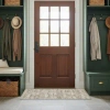 Hunter Washable Printed Chenille Rug In Multi