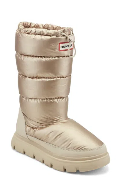 Hunter Water Resistant Insulated Boot In Gold 710