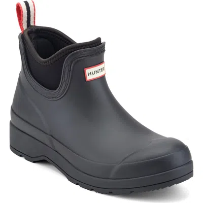 Hunter Waterproof Chelsea Rain Boot In Black