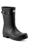 Hunter Waterproof Original Short Boot In Black