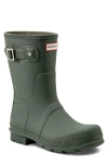 Hunter Original Tall Side Adjustable Mens Wellies In Dark Olive