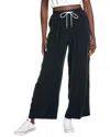 Hunter Wide Leg Drawstring Pant In Transparent