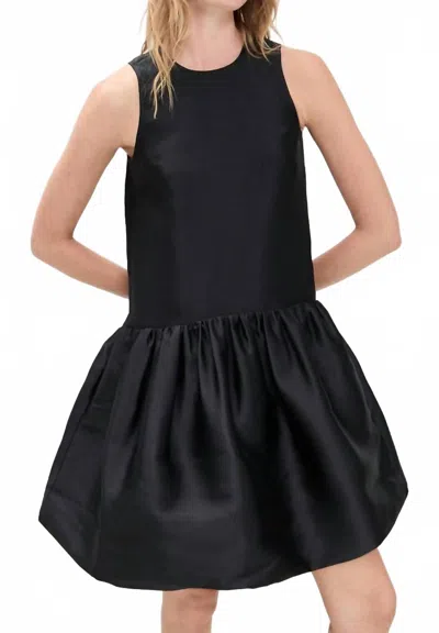 Hunter Windsor Mini Dress In Onyx In Black
