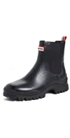 Hunter Women's Winica Casual Booties From Finish Line In Black