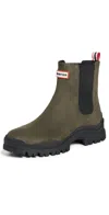 Hunter Winica Boots Galloway Green/black