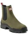 Hunter Women's Winica Casual Booties From Finish Line In Green