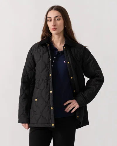 Hunter Witton Womens Quilted Jacket In Black