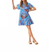 Hunter Women's Addison Mini Dress In Floral In Multi