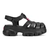 Hunter Women's Belah Closed Toe Casual Sandals 9 Black