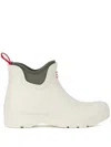 Hunter Waterproof Chelsea Rain Boot In White