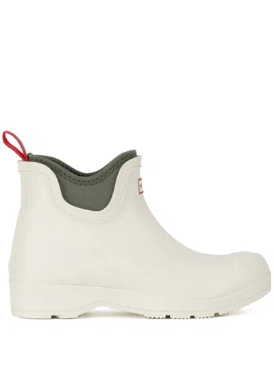 Hunter Women Boots In White