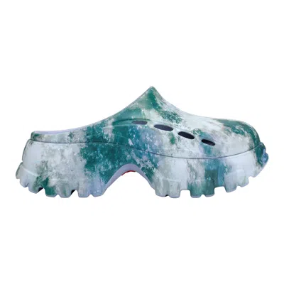 HUNTER Women's Bryce Slip-on Closed Toe Casual Clogs 11 Dark Purple Tie-Dye