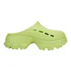 Hunter Women's Bryce Slip-on Closed Toe Casual Clogs 11 Light Green