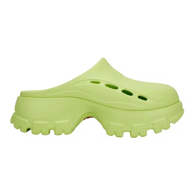 Hunter Women's Bryce Slip-on Closed Toe Casual Clogs 11 Light Green