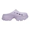 Hunter Women's Bryce Slip-on Closed Toe Casual Clogs 8 Light Purple
