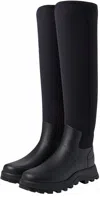 Hunter Women's City Explorer Tall Rain Boot In Black In Black