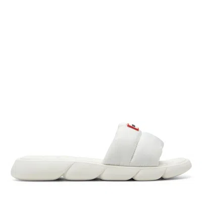 Hunter Women's Coast Casual Slip-on Sandals 8 White