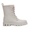 Hunter Women's Diana Waterproof Lace-up Rain Boots 10 Taupe In Neutral