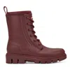 Hunter Diana Waterproof Rainboot In Burgundy