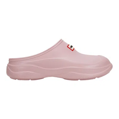 Hunter Women's Elana Casual Slip-on Clogs 10 Light Pink