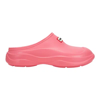 Hunter Women's Elana Casual Slip-on Clogs 9 Medium Pink