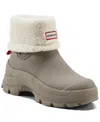 Hunter Women's Esme Waterproof Casual Booties From Finish Line In Med Natural