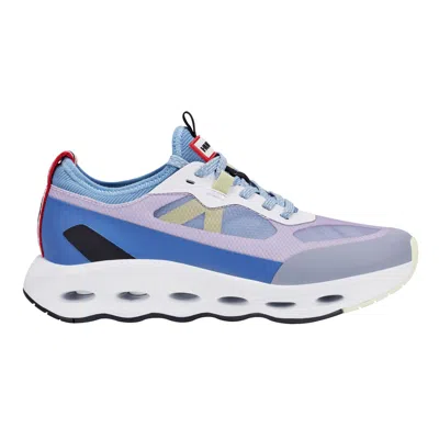 Hunter Women's Ginny Casual Lace-up Sneakers 10 Purple Colorblock In Multi
