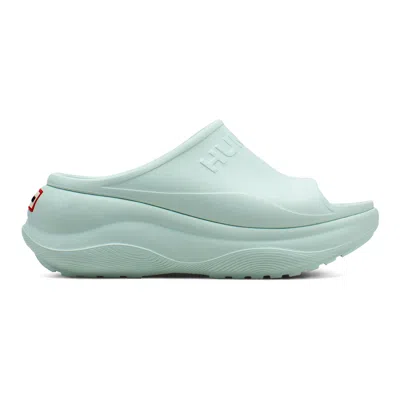 Hunter Women's Haddie Slip-on Open Toe Casual Sandals 11 Light Green