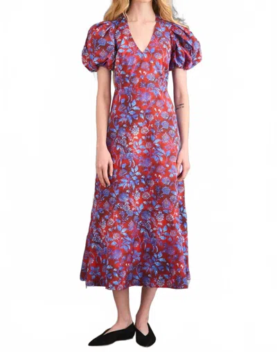 Hunter Women's Harrison Dress In Crimson Canyon In Multi