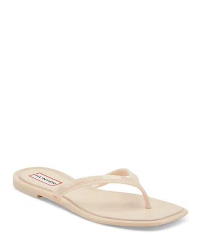 Hunter Women's Hwmarin Thong Sandals In Neutral