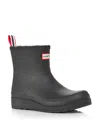 Hunter Women's Insulated Rain Booties In Black