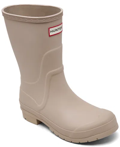Hunter Women's Liberty Tall Waterproof Rain Boots From Finish Line In Burgundy