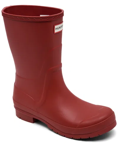 HUNTER WOMEN'S LIBERTY TALL WATERPROOF RAIN BOOTS FROM FINISH LINE