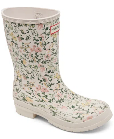 Hunter Women's Liberty Tall Waterproof Rain Boots From Finish Line In Multi