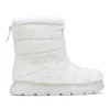 Hunter Women's Maran Lug Sole Insulated Waterproof Snow Booties 9 White