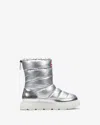 Hunter Maribel Snow Boot In Silver