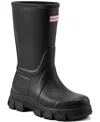 Hunter Micah Lug Sole Waterproof Rain Boot In Black