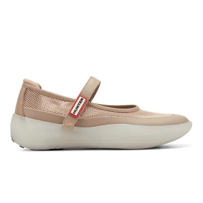 Hunter Women's Mire Casual Mesh Mary Janes 11 Light Brown In Neutral