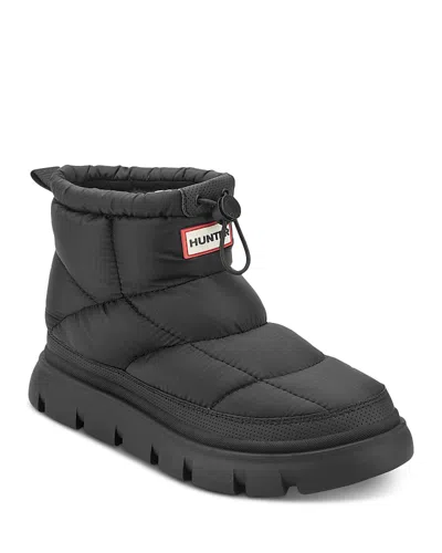 Hunter Women's Mist Quilted Water Resistant Ankle Boots In Multi
