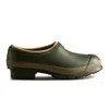Hunter Women's Neoprene Gardener Clogs 5 Dark Olive/clay In Green