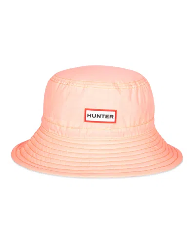 Hunter Women's Nylon Packable Bucket Hat In Orange Flair