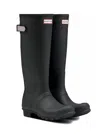 Hunter Women's Original Back Adjustable Boot In Firth/atlantis(fia) In Black
