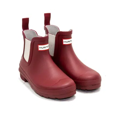 Hunter Women's Original Chelsea Boots In Autumn Stones / Steall