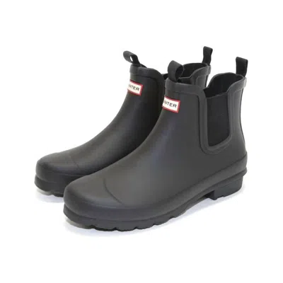Hunter Original Waterproof Chelsea Rain Boot In Black