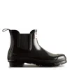 Hunter Women's Original Gloss Chelsea Boots 10 Black